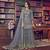 Grey Embroidered Net Salwar