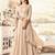 Cream Embroidered Georgette Salwar