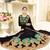 Black Embroidered Georgette Salwar