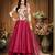 Pink Embroidered Silk Blend Salwar