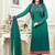 Green Embroidered Georgette Salwar