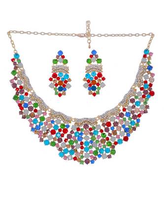 Multicolor Designer Fashional  Necklace For Ur Stylish Outfit 2