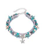 Adorable Starfish Beads Beach Anklet