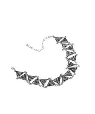 Metallic Triangular Choker 1