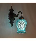 Home Decorations Modern Mosaic Glass Wall Light Lamp with Metal Fitting Wall Sconces