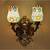 Indian Mosaic Glass Wall Sconce Up/Down Light Home Decor Lamp Lighting