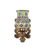 Multicolor Mosaic Glass Wall Up Light Lamp for Home Living Room Office