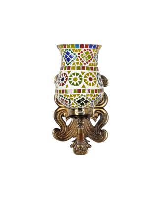 Designer Metal Fitting Wall Decorations Mosaic Glass Wall Up Light Lamp 1