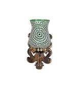 Home Decorative White Mosaic Glass Wall Light Sconce Lamp with Metal Fitting