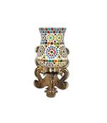 Multicolor Mosaic Glass Wall Up Light Lamp