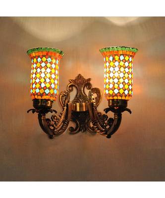 Designer Metal Fitting Wall Sconce Hanging Decoration Wall Up 2 Light Lamp Living Room Décor 3