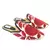 White and Red Pointed Loafer