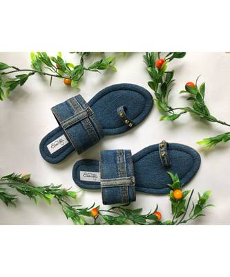 Denim Flats 1