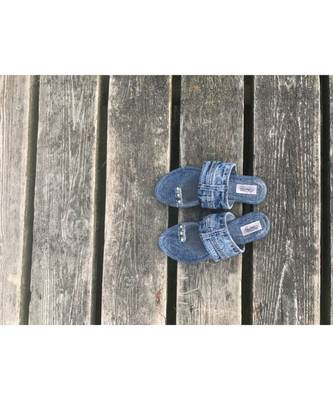 Denim Flats 2