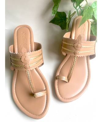 Beige Kolapuri 2