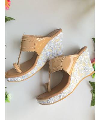 Baroque Patent Wedges 2