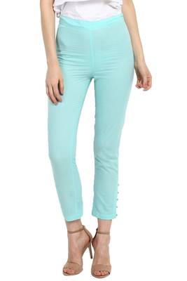 Blue Pencil Pants 1