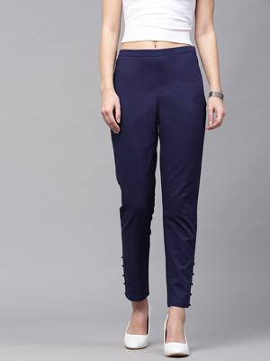 Blue Pencil Pants 1
