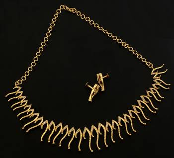 Gold necklace-sets 1