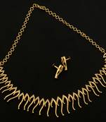 Gold necklace-sets