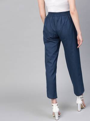 Indigo Dhoti Pants 3