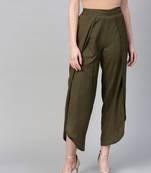 Olive Dhoti Pants