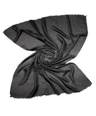 Grey Party Wear Double Shaded Premium Glitter Hijab Head Scarf 1