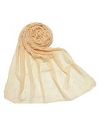Orange Premium Cotton Crush Hijab Head Scarf