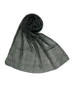 Grey Premium Cotton Crush Hijab Head Scarf