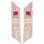 Rose Gold Plated Tassels Drop Earrings
