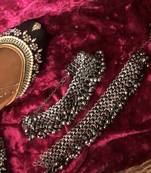 German Silver Anklet With Ghungroo