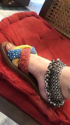 German Silver Anklet With Ghungroo 3