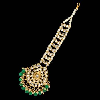 Green Maang Tikka 2
