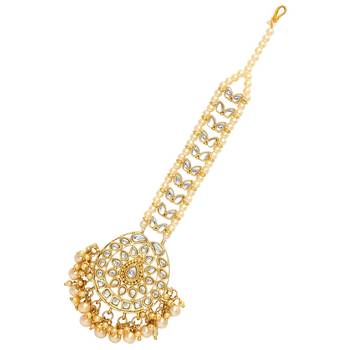 Gold maang-tikka 1