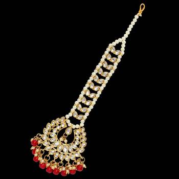 Red Maang Tikka 2