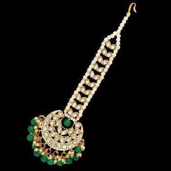 Green Maang Tikka 2