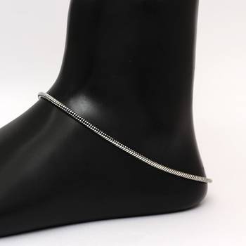 Silver silver anklets 2