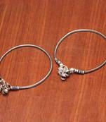 Silver silver anklets