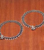 Silver silver anklets