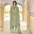 Green Embroidered Cotton Salwar