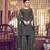 Green Embroidered Silk Blend Salwar