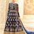 Blue Embroidered Silk Blend Salwar