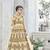 Cream Embroidered Georgette Salwar