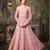 Pink Embroidered Silk Blend Salwar