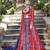 Red Embroidered Net Salwar