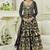 Black Embroidered Silk Blend Salwar