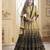 Beige Embroidered Silk Blend Salwar