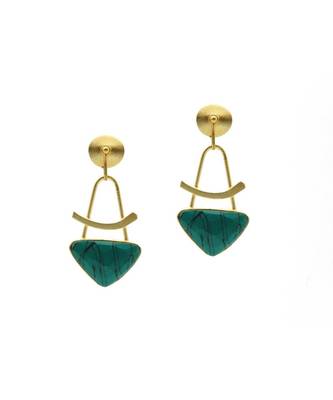 Gold Plated Style Earrings For Women & Girls 2