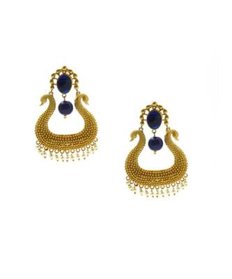 Gold Plated Bali Earrings For Women & Girls 2