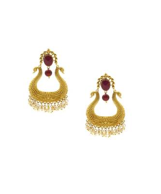Gold Plated Bali Earrings For Women & Girls 2